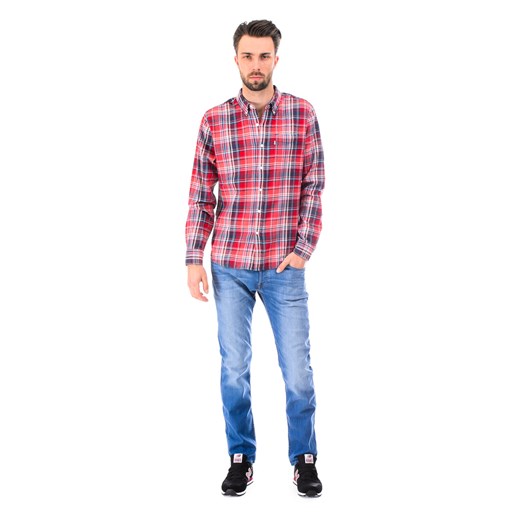Jeansy Lee Powell Low Slim "Blue Stream" be-jeans dopasowane