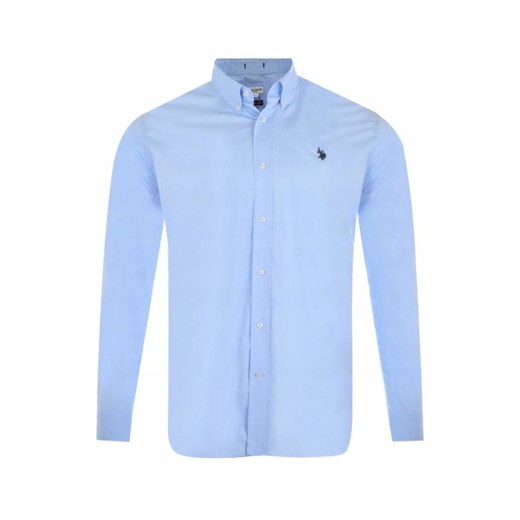 koszula męska u.s. polo assn. 104 67850 53642 130 błękitny ze sklepu Royal Shop w kategorii Koszule męskie - zdjęcie 170043358