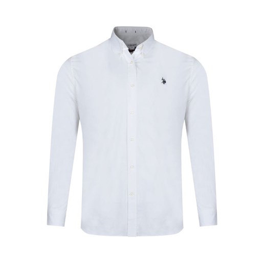 koszula męska u.s. polo assn. 104 67850 53642 100 biały ze sklepu Royal Shop w kategorii Koszule męskie - zdjęcie 170043367