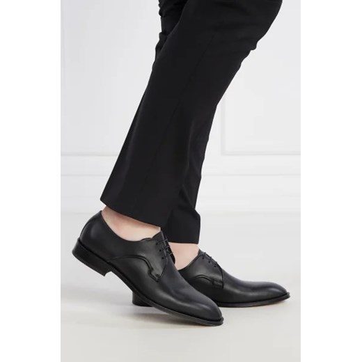 BOSS BLACK Skórzane derby Derrek 45 okazja Gomez Fashion Store