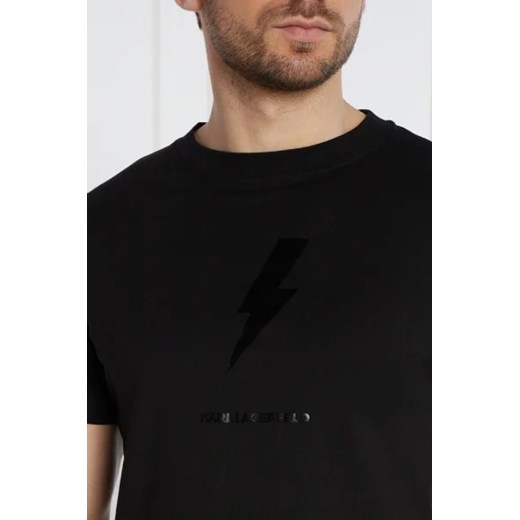 Karl Lagerfeld T-shirt | Regular Fit Karl Lagerfeld XL promocja Gomez Fashion Store