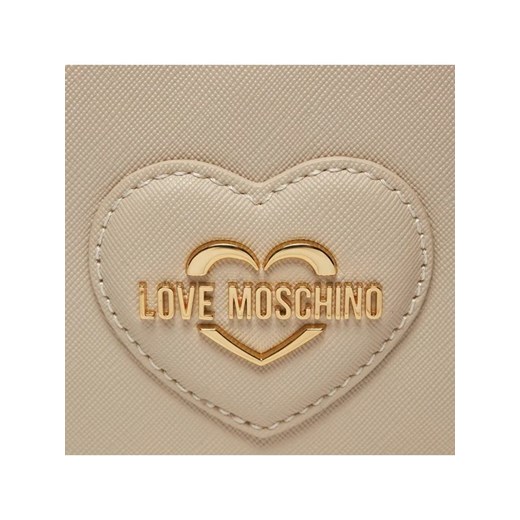 Listonoszka Love Moschino matowa średnia elegancka