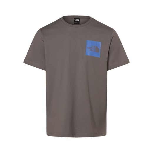 The North Face Koszulka męska Mężczyźni Bawełna szary nadruk ze sklepu vangraaf w kategorii T-shirty męskie - zdjęcie 170049149