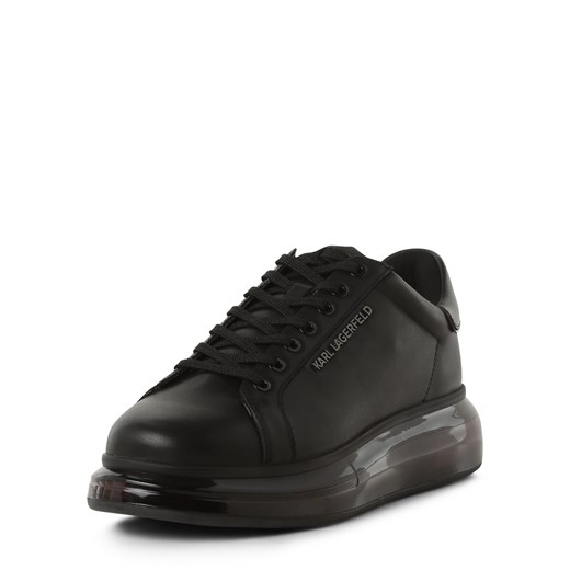 Buty sportowe męskie czarne Karl Lagerfeld na jesień skórzane 