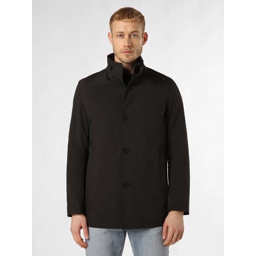Cinque Krótki płaszcz - CIScore Mężczyźni czarny jednolity ze sklepu vangraaf w kategorii Płaszcze męskie - zdjęcie 170049327