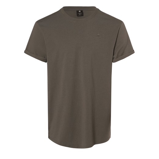 G-Star RAW Koszulka męska Mężczyźni Bawełna szary jednolity ze sklepu vangraaf w kategorii T-shirty męskie - zdjęcie 170055986