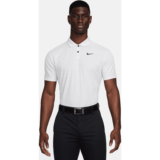Męska koszulka polo do golfa Dri-FIT ADV Nike Tour - Biel ze sklepu Nike poland w kategorii T-shirty męskie - zdjęcie 170057628