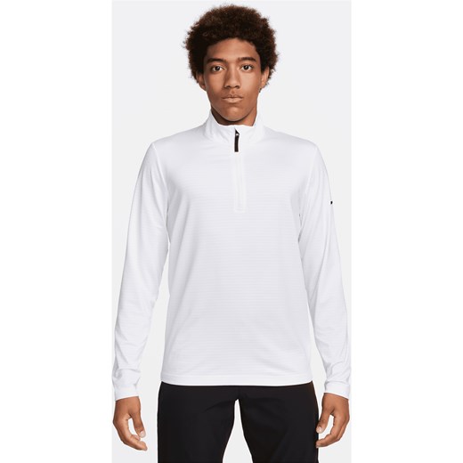 Męska koszulka do golfa z zamkiem 1/2 Dri-FIT Nike Victory - Biel ze sklepu Nike poland w kategorii T-shirty męskie - zdjęcie 170057636