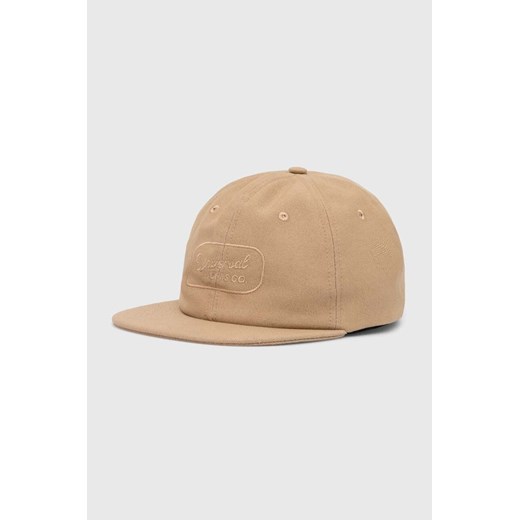 Universal Works czapka z daszkiem bawełniana Baseball Hat kolor beżowy z aplikacją 30811.SUMMER.OAK ze sklepu PRM w kategorii Czapki z daszkiem męskie - zdjęcie 170064846