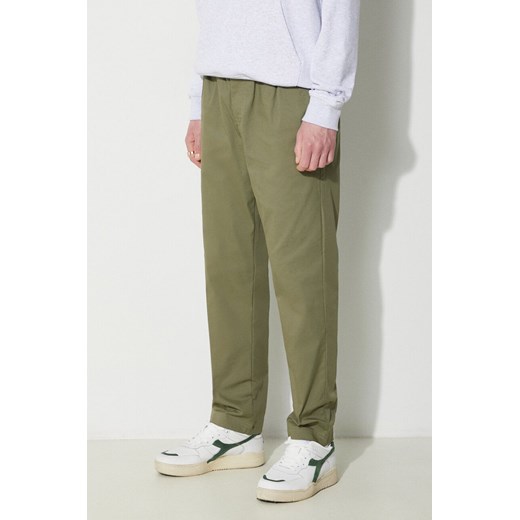 New Balance spodnie MP41575DEK męskie kolor zielony proste ze sklepu PRM w kategorii Spodnie męskie - zdjęcie 170064966