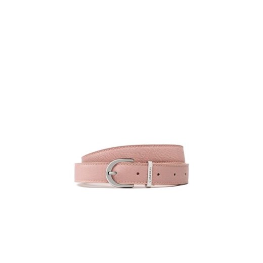 Calvin Klein Pasek Damski Ck Must Rnd Belt 25mm Mono K60K610009 Różowy ze sklepu MODIVO w kategorii Paski damskie - zdjęcie 170072285
