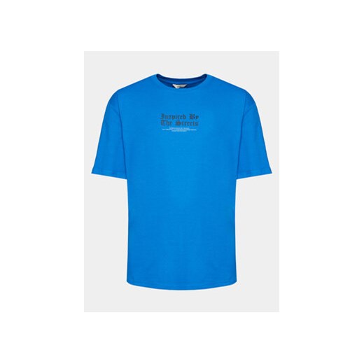 Redefined Rebel T-Shirt Rafael 221165GOTS Niebieski Regular Fit ze sklepu MODIVO w kategorii T-shirty męskie - zdjęcie 170072518