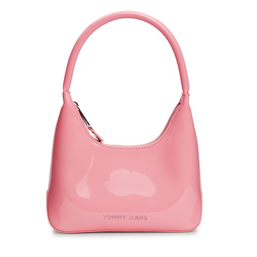 Torebka Tommy Jeans Tjw Ess Must Shoulder Bag Patent AW0AW16136 Tickled Pink TIC ze sklepu eobuwie.pl w kategorii Torby Shopper bag - zdjęcie 170073086