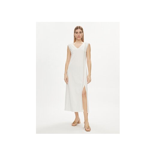 Liu Jo Sport Sukienka codzienna TA4262 JS088 Biały Regular Fit ze sklepu MODIVO w kategorii Sukienki - zdjęcie 170073587