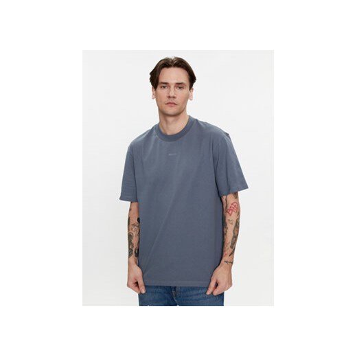 Hugo T-Shirt Dapolino 50488330 Niebieski Relaxed Fit ze sklepu MODIVO w kategorii T-shirty męskie - zdjęcie 170073897