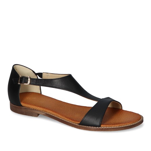 Sandały Lewski 3152/X Czarne mat ze sklepu Arturo-obuwie w kategorii Sandały damskie - zdjęcie 170074288