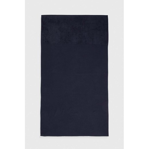 Emporio Armani Underwear ręcznik bawełniany kolor granatowy 231766 4R457 ze sklepu ANSWEAR.com w kategorii Ręczniki - zdjęcie 170094046