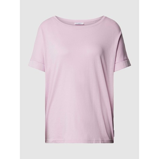 T-shirt z przeszytymi brzegami rękawów ze sklepu Peek&Cloppenburg  w kategorii Bluzki damskie - zdjęcie 170094338