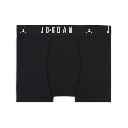 Bokserki dla dużych dzieci Jordan Dri-FIT Flight Essentials (3 pary) - Czerń Jordan S Nike poland