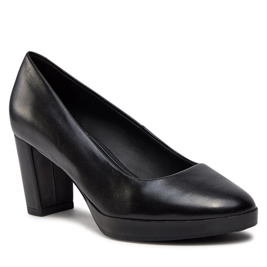 Półbuty Geox D Walk Pleasure 60 D35TED 000Y3 C9999 Black Geox 39 eobuwie.pl