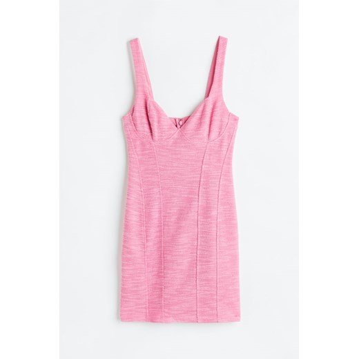 H & M - Sukienka bodycon bez rękawów - Różowy ze sklepu H&M w kategorii Sukienki - zdjęcie 170123019