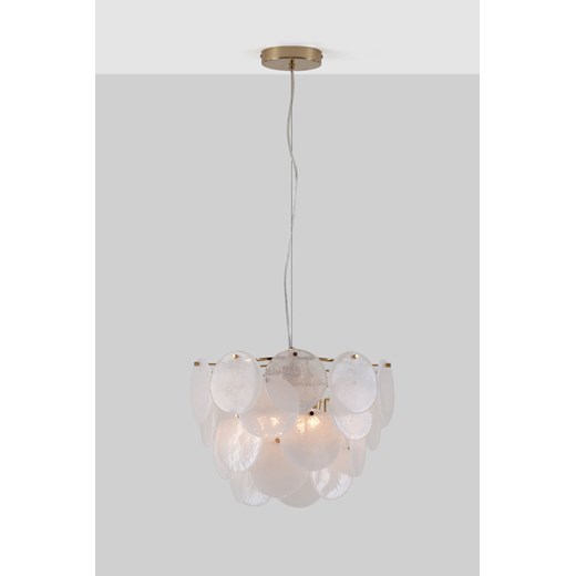 H & M - Lampa Sufitowa Ze Szklanymi Dyskami - Biały ze sklepu H&M w kategorii Lampy wiszące - zdjęcie 170123065