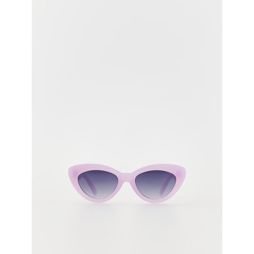 Reserved - Okulary przeciwsłoneczne - fioletowy ze sklepu Reserved w kategorii Okulary przeciwsłoneczne dziecięce - zdjęcie 170125409