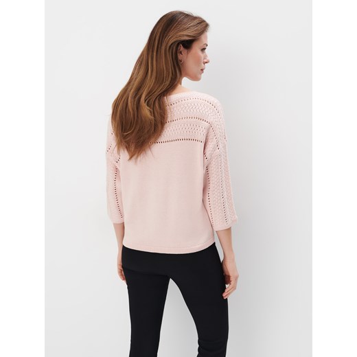 Sweter damski Mohito z okrągłym dekoltem casualowy