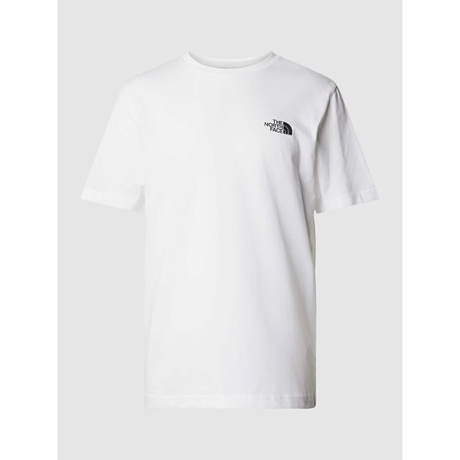 T-shirt z nadrukiem z logo model ‘SIMPLE DOME’ The North Face M Peek&Cloppenburg 