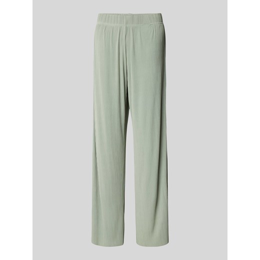 Spodnie z fakturowanym wzorem ze sklepu Peek&Cloppenburg  w kategorii Spodnie damskie - zdjęcie 170127856