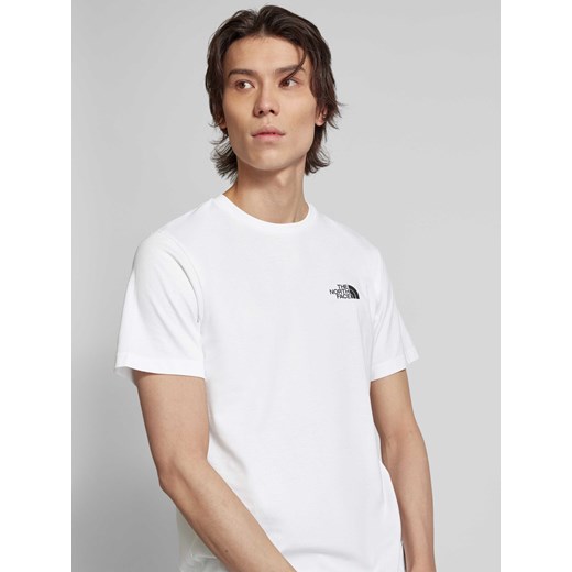 T-shirt z nadrukiem z logo model ‘SIMPLE DOME’ The North Face L Peek&Cloppenburg 