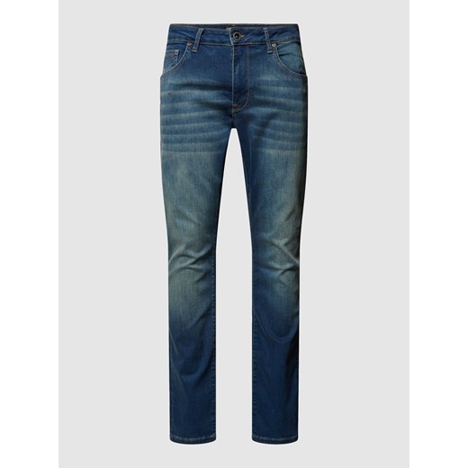 Jeansy o kroju slim fit z efektem znoszenia model ‘BATES’ Cars Jeans 36/34 Peek&Cloppenburg 