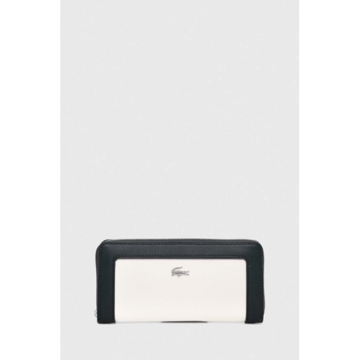 Lacoste portfel damski kolor biały ze sklepu ANSWEAR.com w kategorii Portfele damskie - zdjęcie 170128946