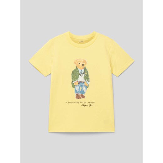 T-shirt z okrągłym dekoltem ze sklepu Peek&Cloppenburg  w kategorii T-shirty chłopięce - zdjęcie 170132208
