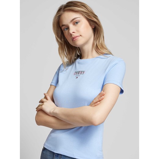 T-shirt o kroju slim fit z nadrukiem z logo Tommy Jeans XL Peek&Cloppenburg 