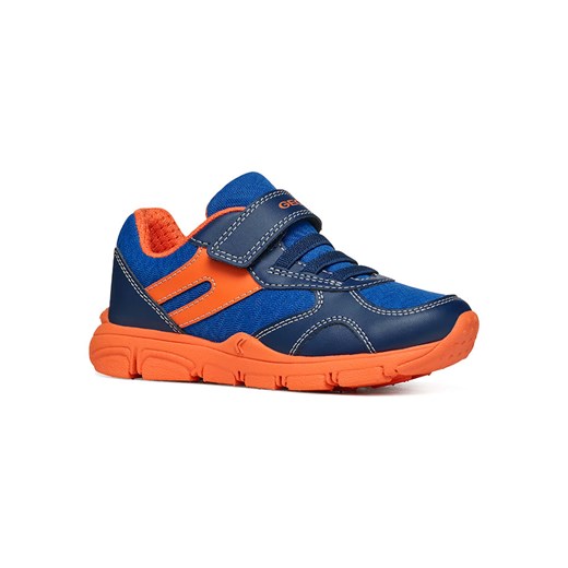 Geox Sneakersy "Torque" w kolorze niebiesko-pomarańczowym Geox 37 okazja Limango Polska