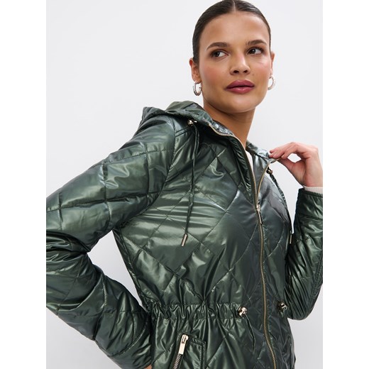 Mohito - Parka z kapturem - zielony Mohito 42 Mohito