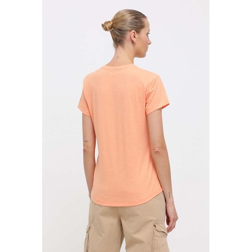 Columbia t-shirt sportowy Sun Trek kolor pomarańczowy Columbia L ANSWEAR.com
