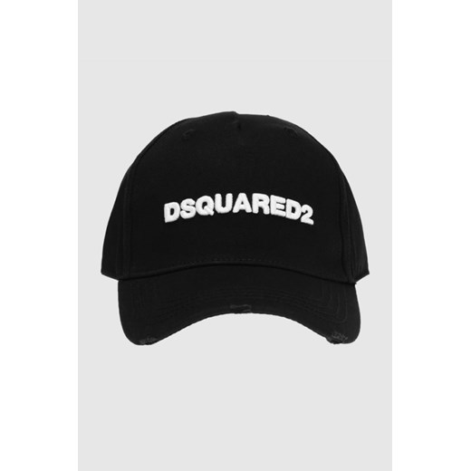 DSQUARED2 Czarna czapka z daszkiem ze sklepu outfit.pl w kategorii Czapki z daszkiem męskie - zdjęcie 170134769
