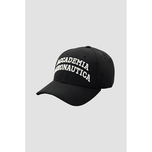 AERONAUTICA MILITARE Czarna czapka z daszkiem ze sklepu outfit.pl w kategorii Czapki z daszkiem męskie - zdjęcie 170135075