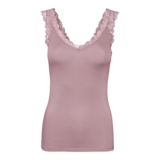 Vero Moda Top &quot;Rosa&quot; w kolorze pudroworóżowym ze sklepu Limango Polska w kategorii Bluzki damskie - zdjęcie 170141329