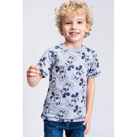 Szara koszulka chłopięca Myszka Mickey ze sklepu 5.10.15 w kategorii T-shirty chłopięce - zdjęcie 170142197