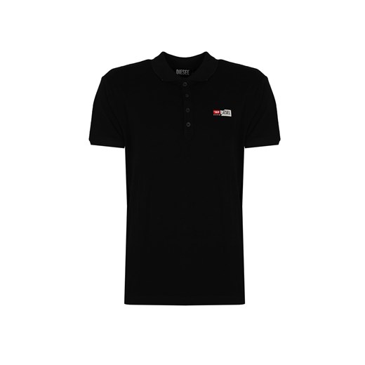 Diesel Koszulka Polo "T-Weet" | A00418-RBAWH-900 | Mężczyzna | Czarny ze sklepu ubierzsie.com w kategorii T-shirty męskie - zdjęcie 170142568
