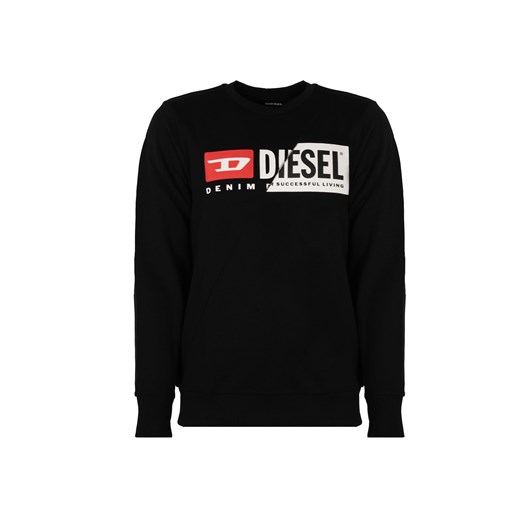 Diesel Bluza "S-Girk" | A00349-0IAJH-900 | Mężczyzna | Czarny Diesel L okazyjna cena ubierzsie.com