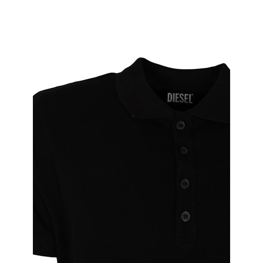 Diesel Koszulka Polo "T-Weet" | A00418-RBAWH-900 | Mężczyzna | Czarny Diesel XL okazyjna cena ubierzsie.com