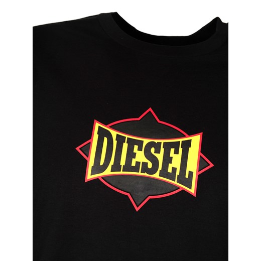 Diesel T-Shirt "T-Just" | A03843-0HAYU-9XX | Mężczyzna | Czarny Diesel L okazja ubierzsie.com