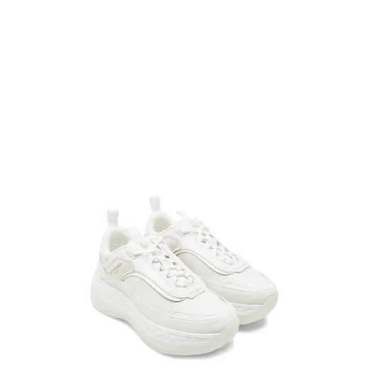 Buty sportowe damskie Kurt Geiger sneakersy białe z tworzywa sztucznego 
