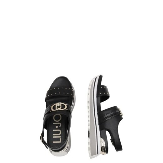 Liu Jo Skórzane sandały MAXI WONDER Liu Jo 39 Gomez Fashion Store