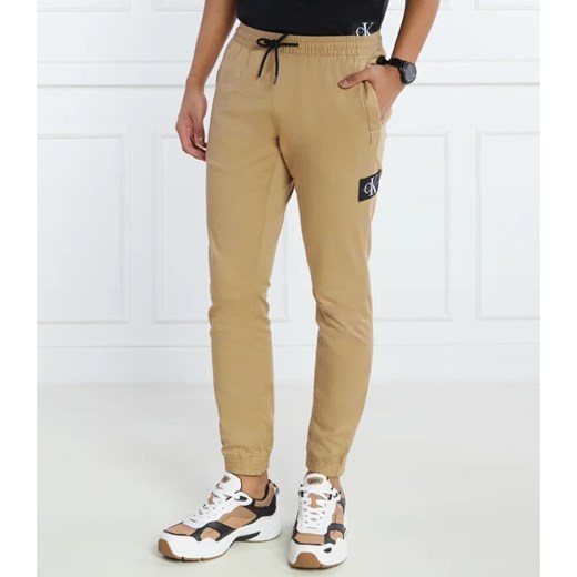 CALVIN KLEIN JEANS Spodnie jogger | Skinny fit ze sklepu Gomez Fashion Store w kategorii Spodnie męskie - zdjęcie 170147887