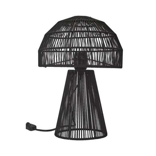 H & M - Lampa Stołowa Porcini 37 Cm - Czarny ze sklepu H&M w kategorii Lampy stołowe - zdjęcie 170148177